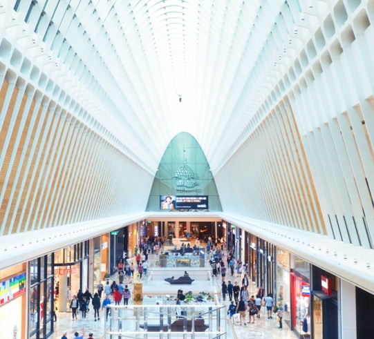 Clarosol sectores: centros comerciales y retail